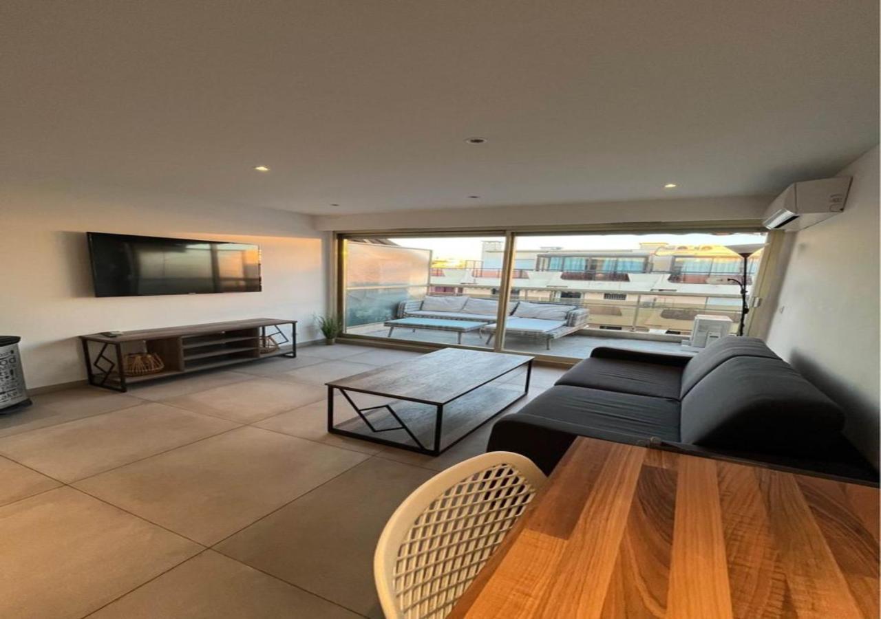 Tres Beau Studio Avec Terrasse, Situe A 100M Des Plages De Juans Les Pins Antibes Exteriér fotografie